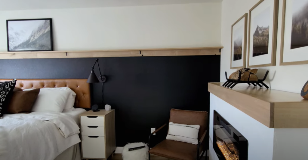 Novelty Bedroom Fireplace
