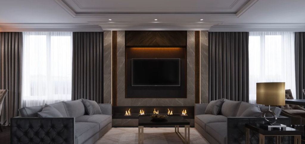 How high is too high for a fireplace?