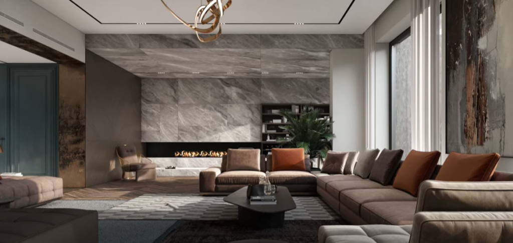 How to decorate high ceilings?